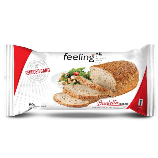 Proteinbrot Bauletto Start 1 (26% Protein) 300g Cereals von Feeling OK
